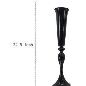 10 Elegant Black Metal Vases